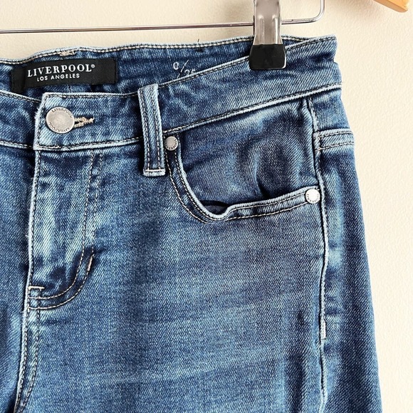 Liverpool Los Angeles The Girlfriend Mid-Rise Skinny Jeans in Vista, Size 0/25 - Picture 7 of 12